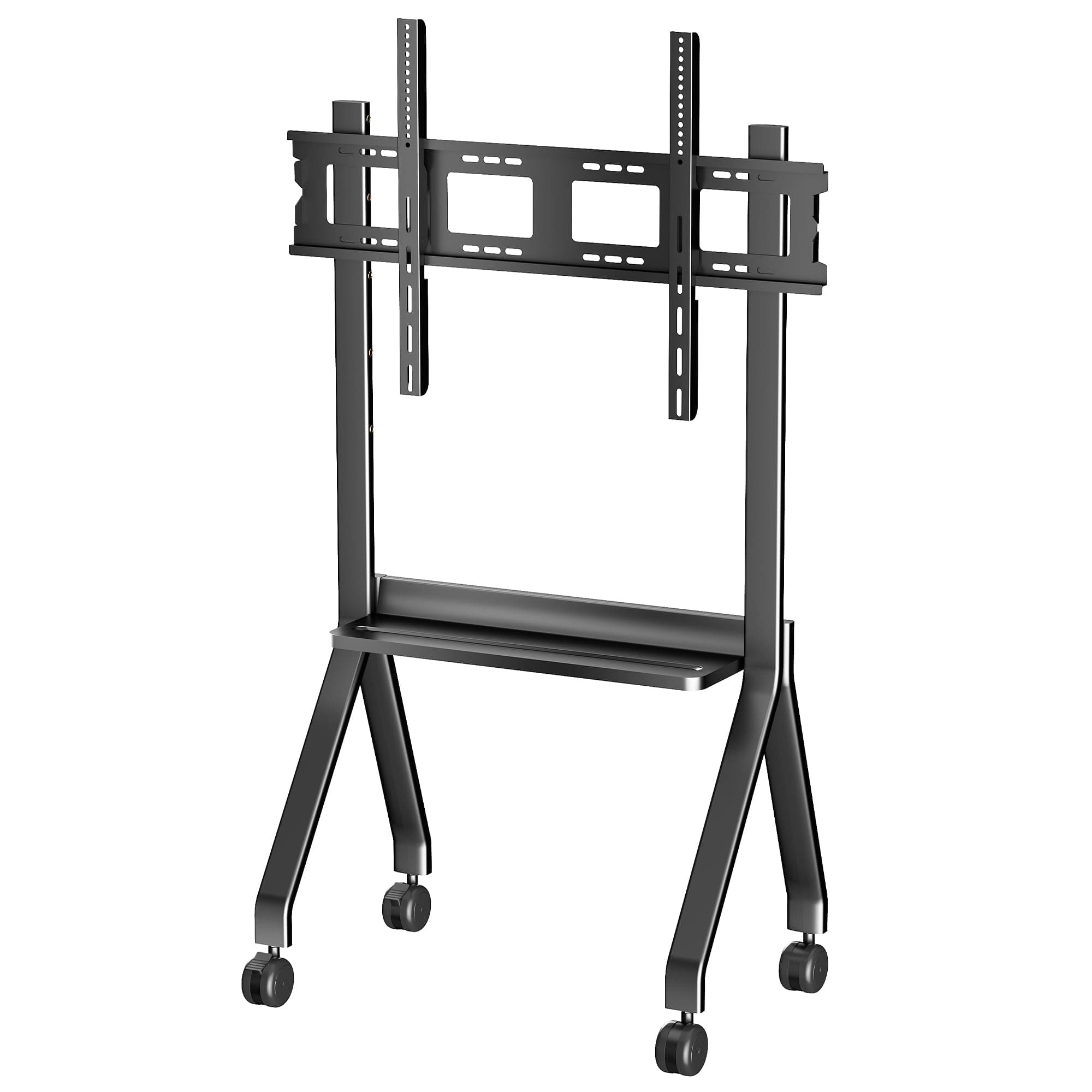 65'' Interactive Whiteboard Portable Stand, Four Lockable Wheels, Sleek Design for The Modern Office or Classroom