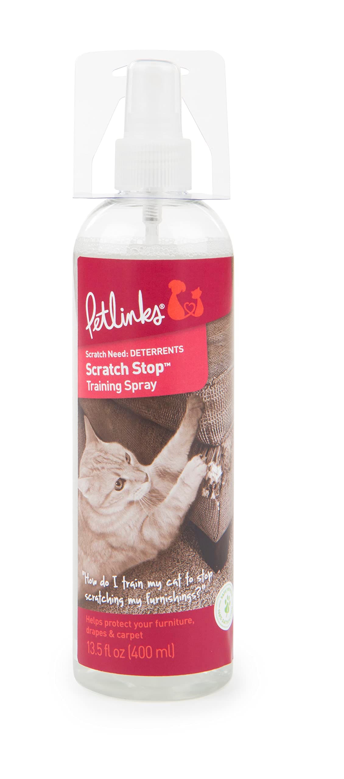 PetlinksScratch Stop Scratching Deterrent Spray - 7 Fluid Ounces