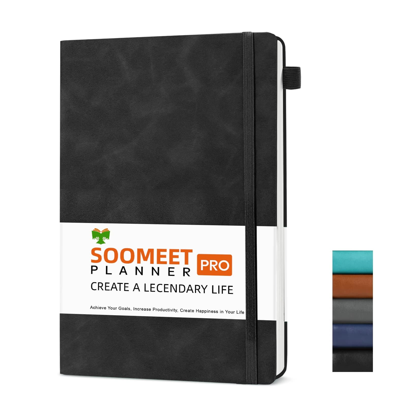 200 Pages Lined Journal - Black