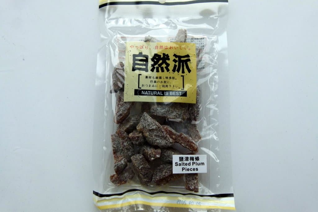 Natural Salted Plum Pieces 80g