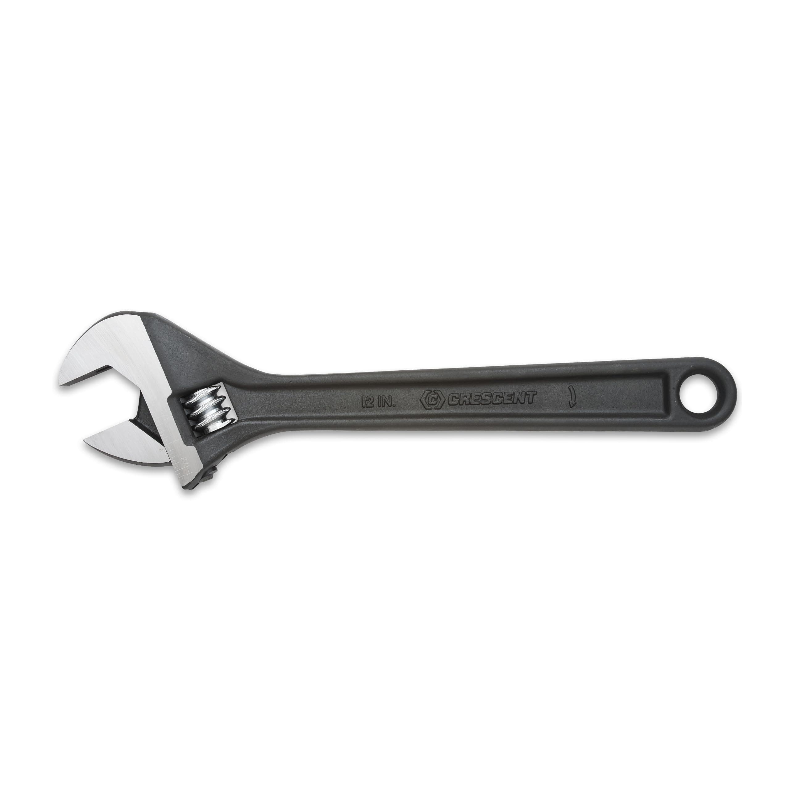 12" Adjustable Black Oxide Wrench, Boxed - AT212BK
