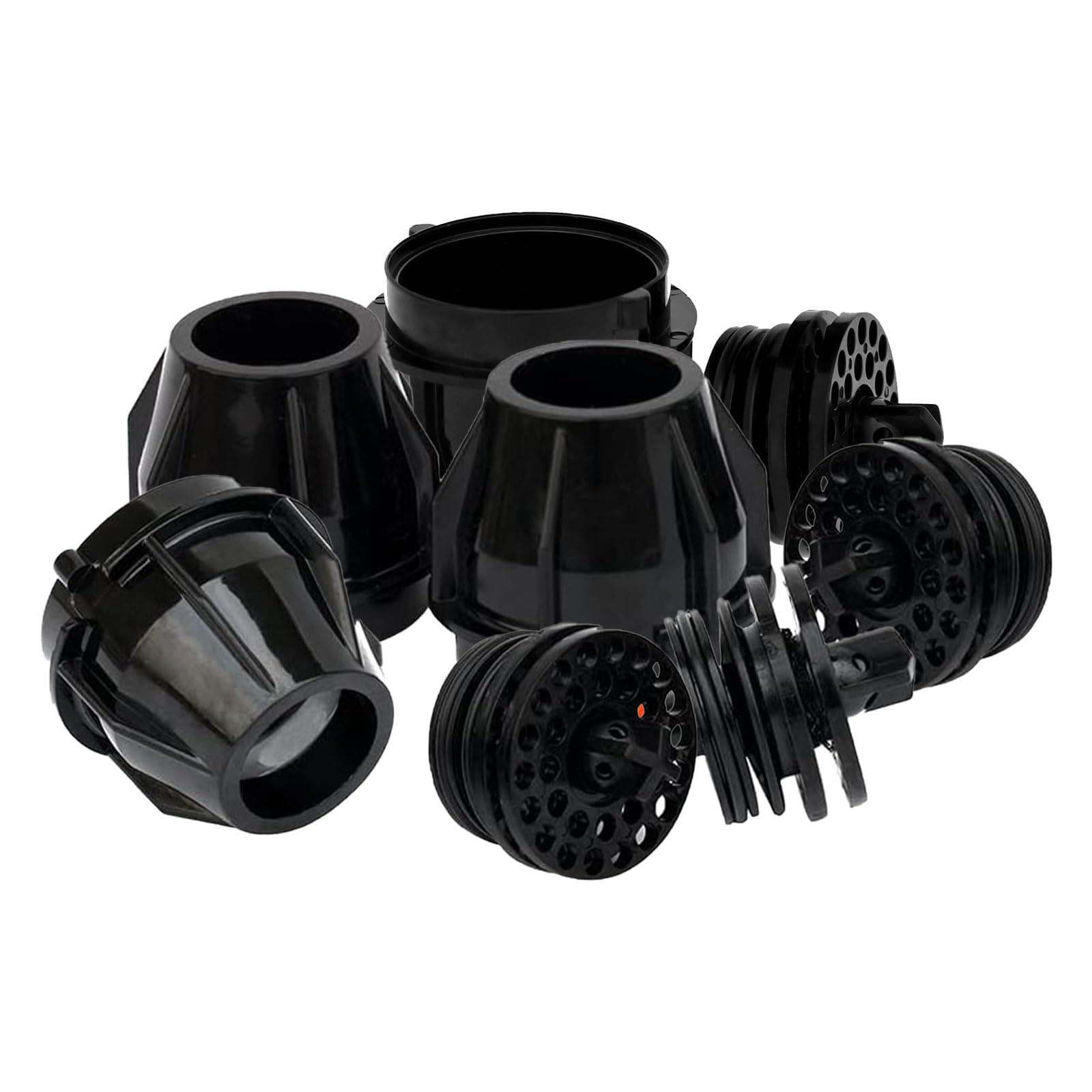 JOJOCY 4PCS UF-1 Nozzle and Diffusser Assembly for Coke UF-1 Soda Inner Outer Valves Repair or Soda Maker Replacement.