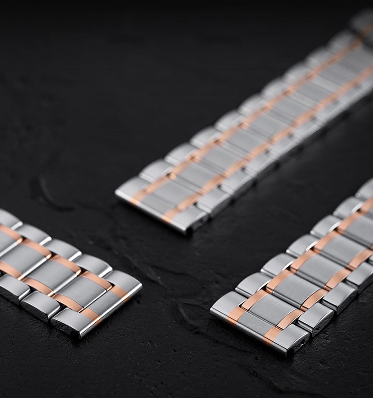 Niziruoup Stainless Steel Watch Band 14mm 15mm 16mm 17mm 18mm 19mm 21mm 20mm 22mm 23mm 24mm Universal Metal Watch Strap Smartwatch Replacement Band Men Women fit Most Traditional Watches