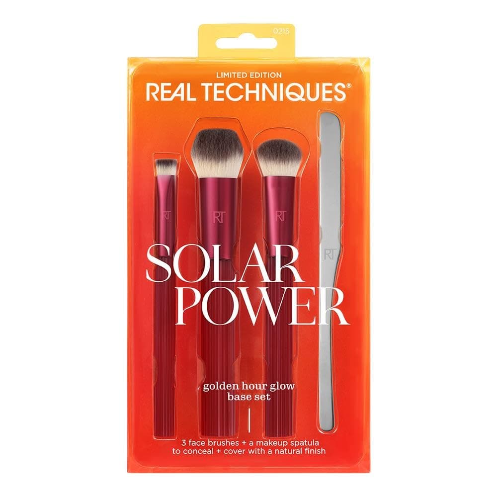 Solar Power Golden Hour Glow Base Brush Set