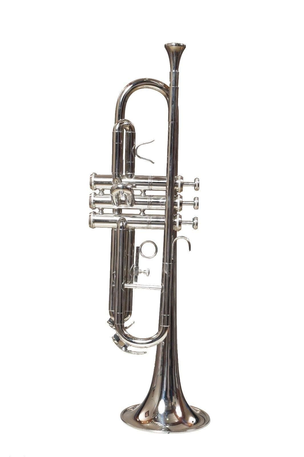 Bb CORNET Low Pitch Brass Musical Instrument for INTERMEDIATE Students With Cushioned Hard Case