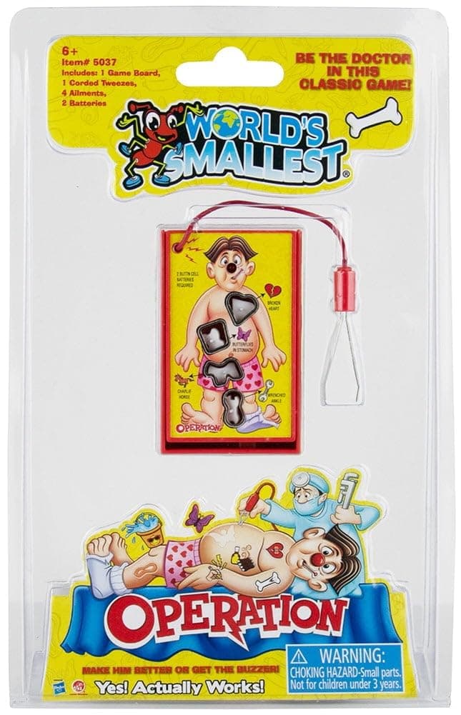 Worlds Smallest Operation Board Game