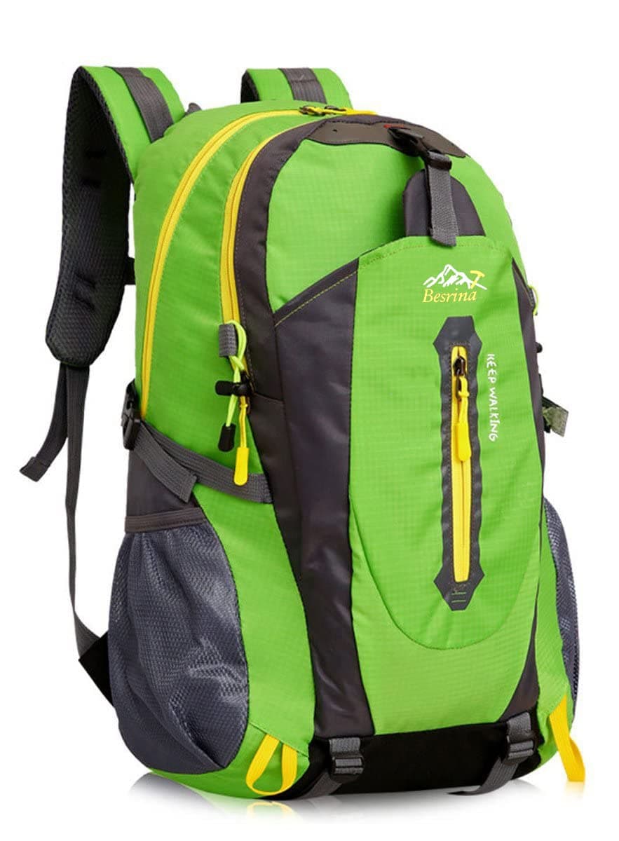 40L Lightweight Hiking Backpack, Multi-functional Water-resistant Casual Camping Trekking Rucksack for Cycling Travel Climbing Mountaineer Outdoor Sport