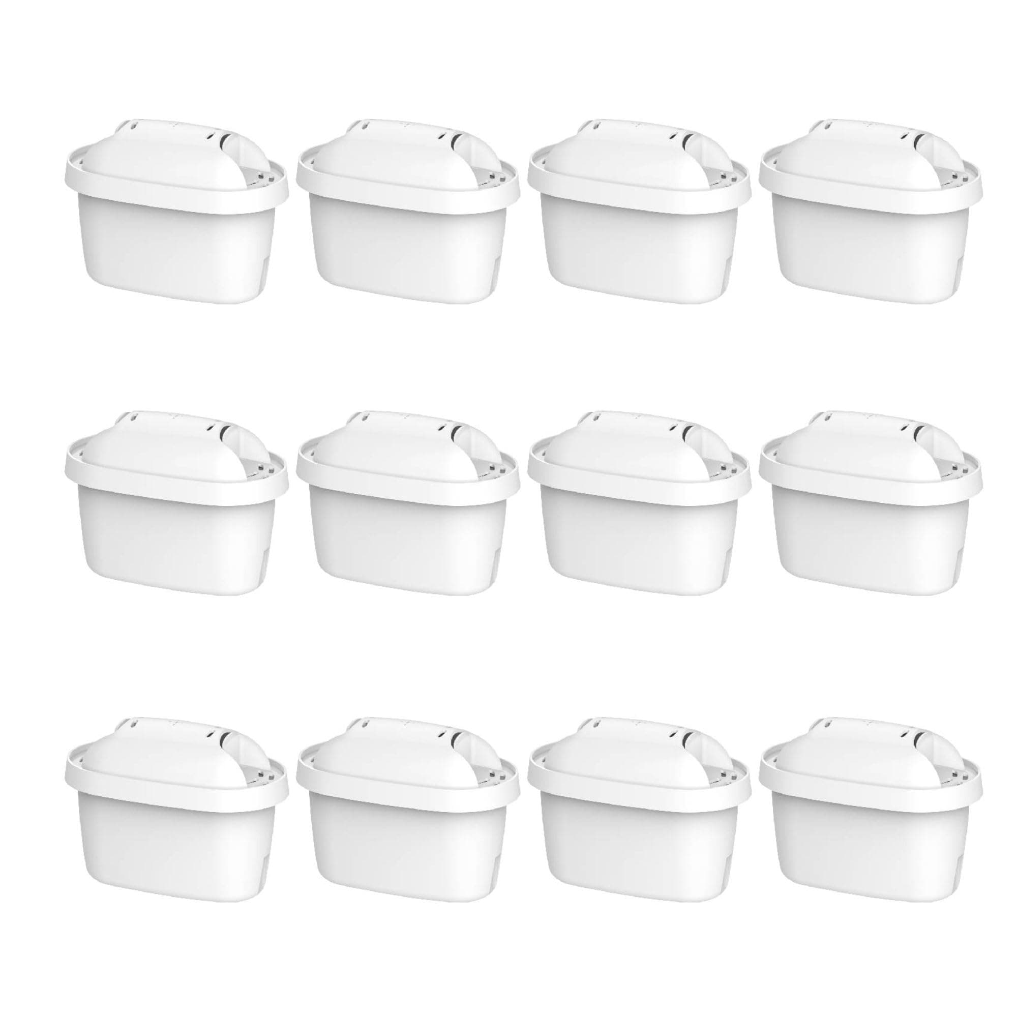 Water Filter, Replacement for Brita Water Filter Cartridges Maxtra Pro All-in-1 and Maxtra Plus, Compatible with Brita Marella Jug and Tank, TÜV SÜD, NSF Certified (12)