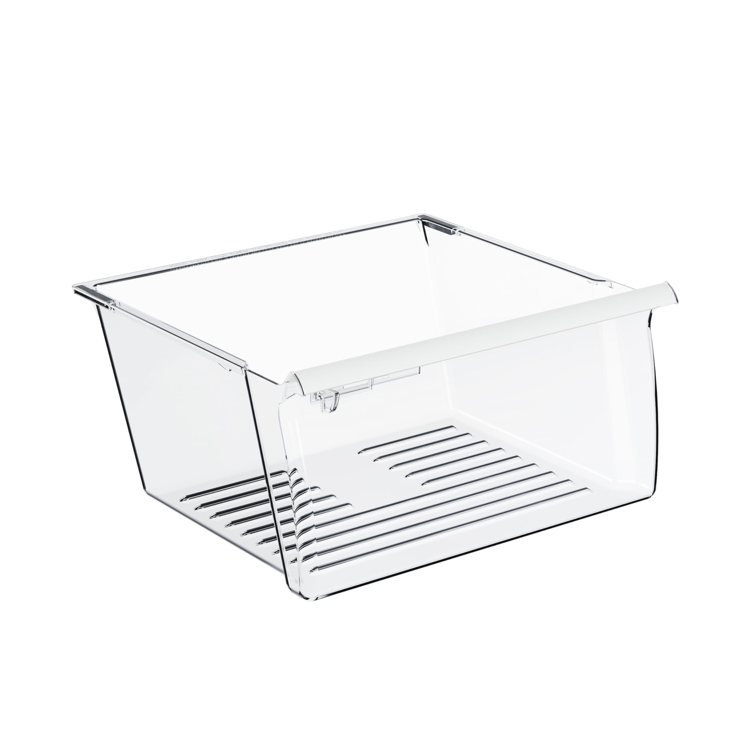 HECASA 2188656 Upper Crisper Pan W/humidity Control & Handle Cover Compatible with Whirlpool Refrigerator Crisper Drawer Replacement only