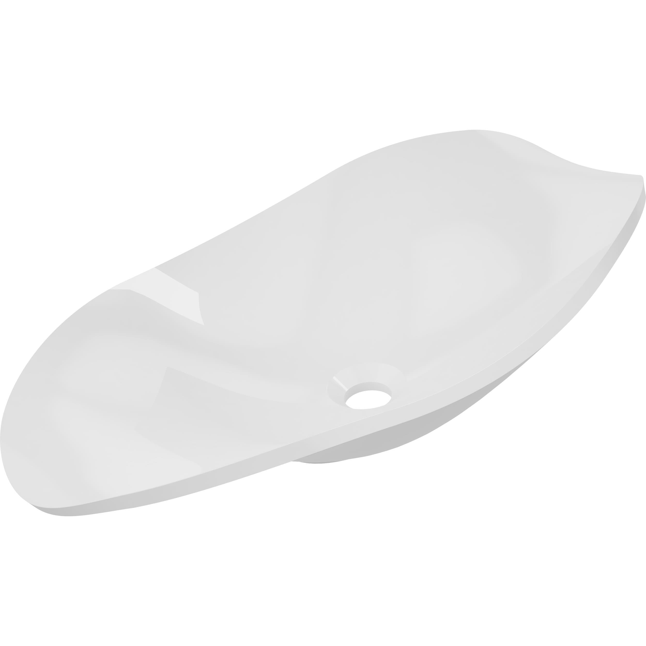 ICO B9111 Calma Corelli Vessel Sink - Gloss White