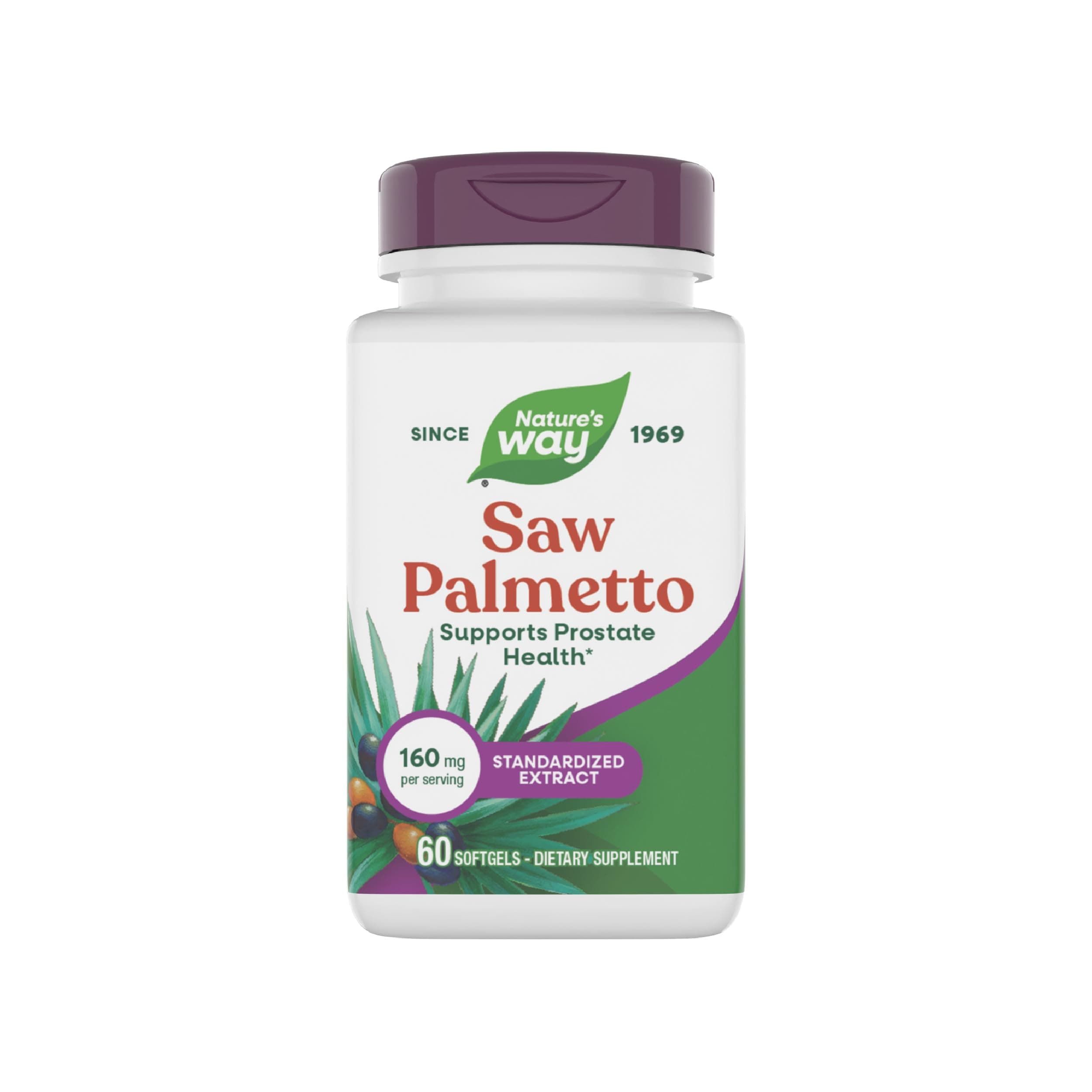 Saw Palmetto Standardized - 60 Softgels