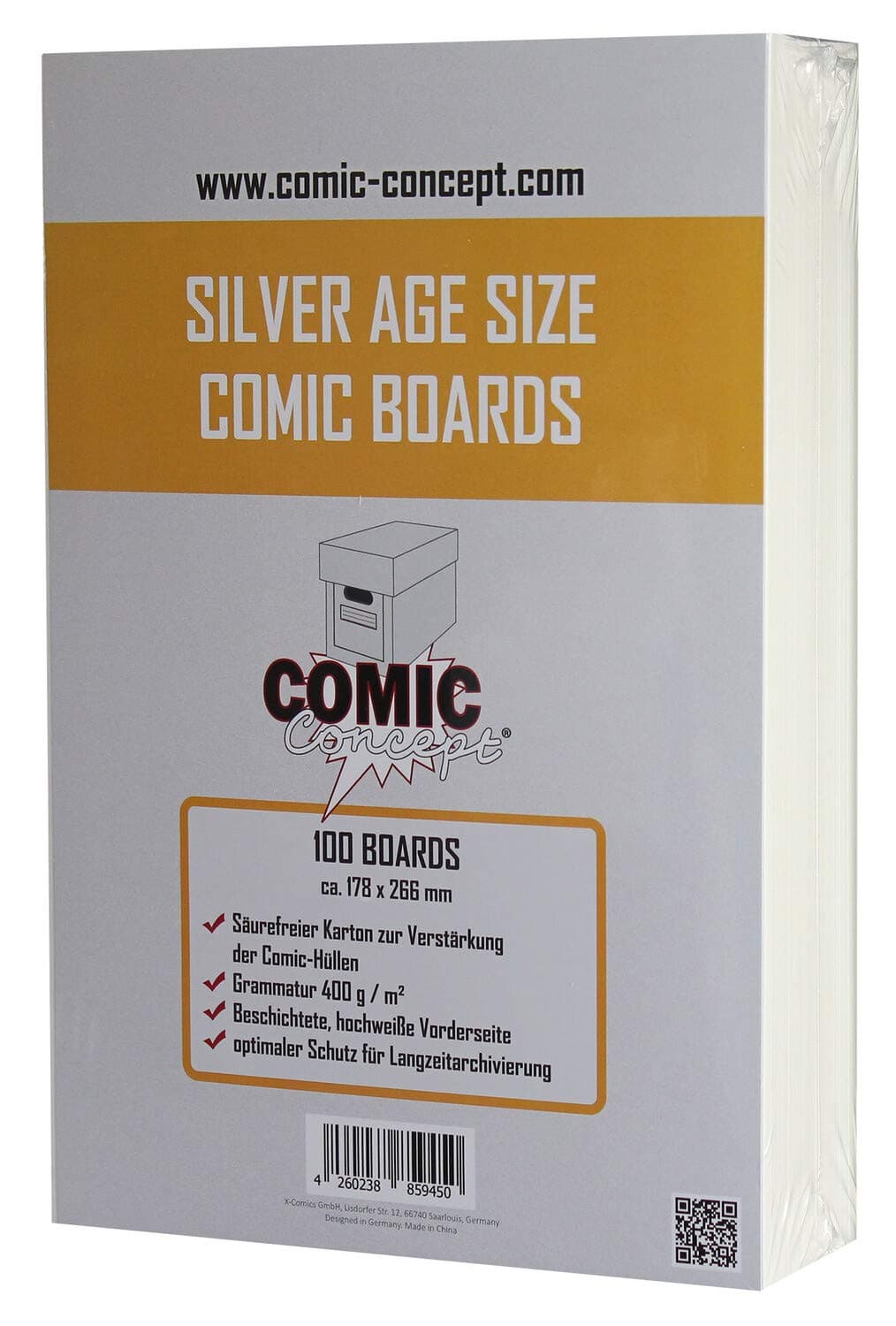 Comic Concept Silver Age Comic Backing Boards (100)