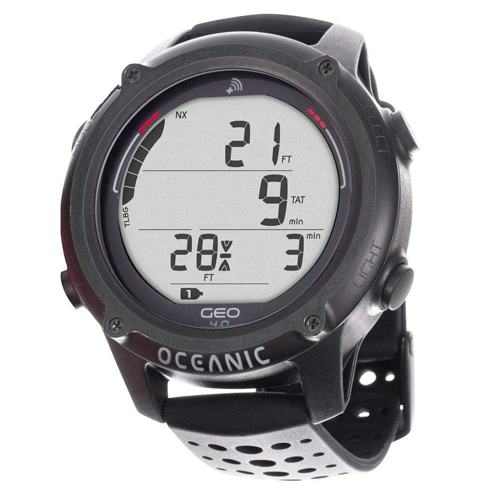 Geo 4 Wrist Dive Computer SCUBA DIVING WATCH BLACK