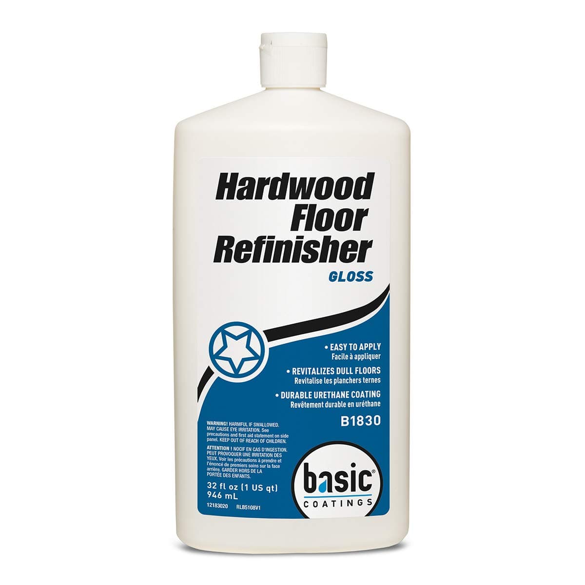 Basic 1 Qt/32 Oz Satin Hardwood Floor Refinisher