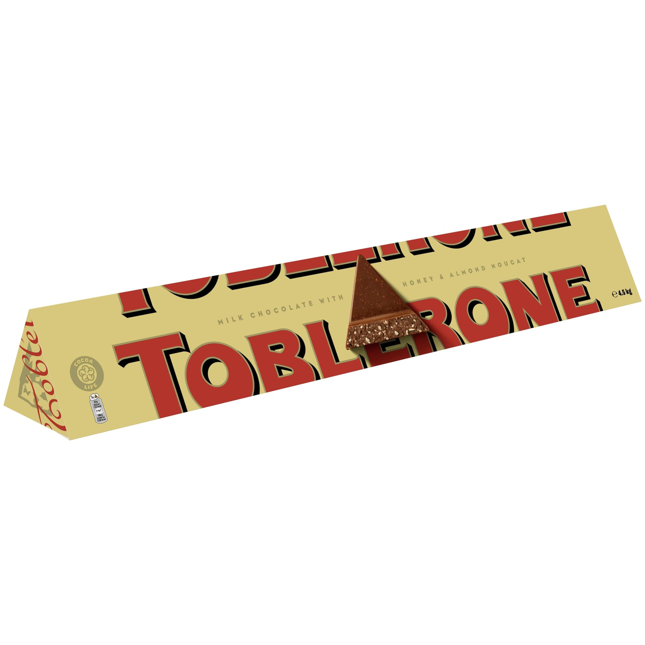 Toblerone Jumbo, 4.5 Kg, 80 Cm