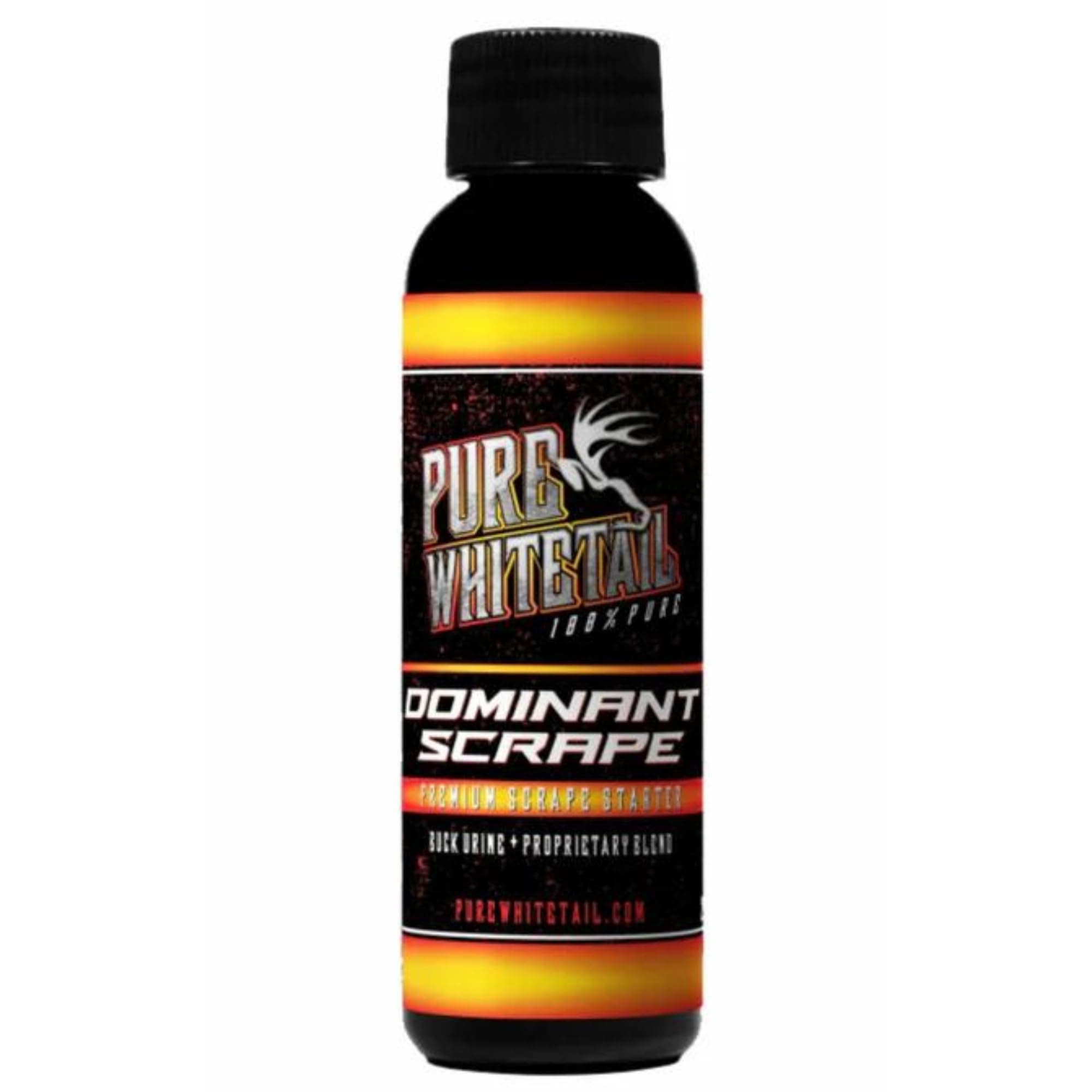 Pure Whitetail Dominant Scrape | Buck Scent | Potent Active Scrape Deer Scent | Fill Your Deer Scent Dripper | Cover Your Flex Wick or Mock Scrape Rope | 2 oz Bottle