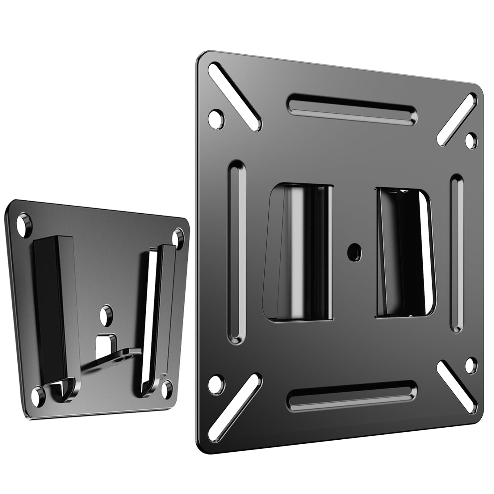 Orienttvbracket Orienttvbracket TV Wall Mount Bracket Fixed Position for most 14 to 24 Inch LED LCD OLED Plasma Flat Screen Panel with VESA up to 100x100mm and 35 lb