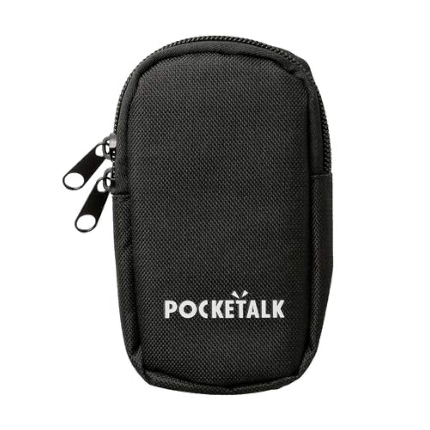 Black Nylon Carrying Case S Model and Plus Model Translator Devices - Lightweight, Water-Resistant Travel Pouch with Zipper and Interior Pockets