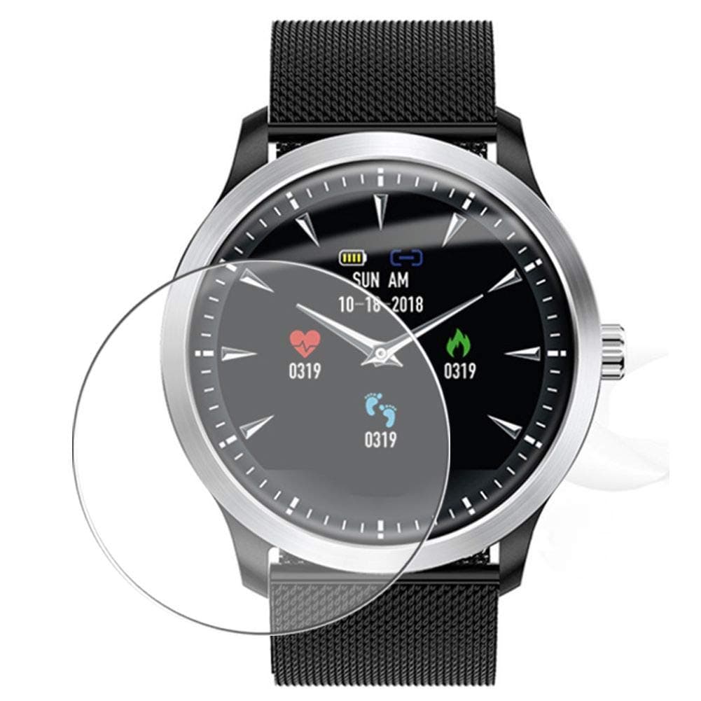 Vaxson3-Pack Screen Protector, compatible with Vicsainteck N58 Smartwatch 1.22", TPU Guard Film Protectors [ NOT Tempered Glass ]