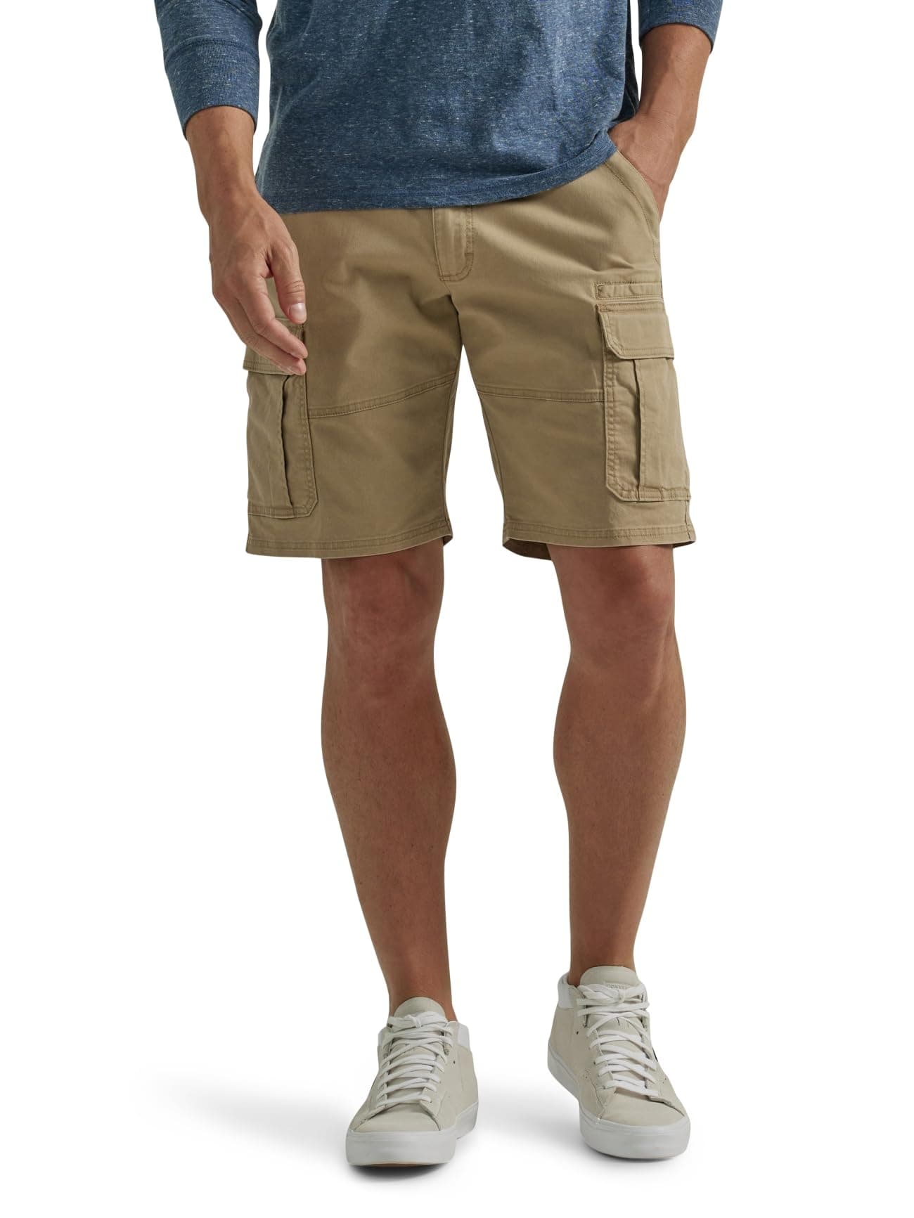 Wrangler Authentics Men's Classic Cargo Stretch Short