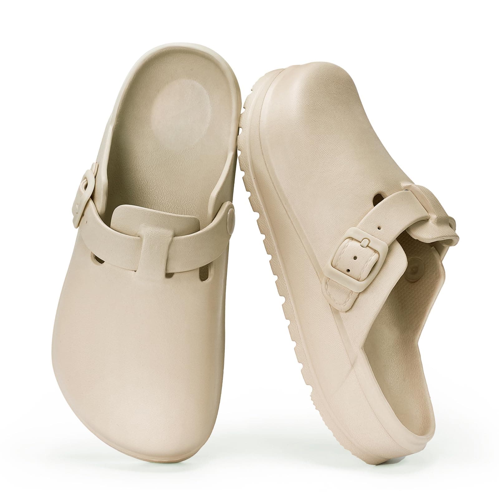 Arch Support Work Clogs Slip Resistant Orthopedic Shoes for Chef Nurse Garden Comfortable, Slip-On Cushion Slide Sandals