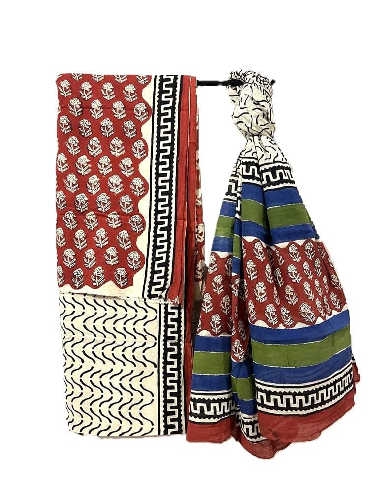 Bagru Print handblock Cotton suits