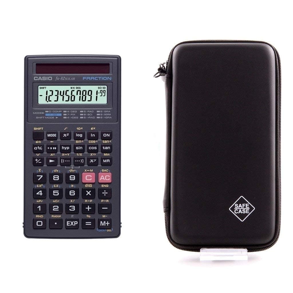 Casio FX-82 Solar + Calculator Case by SafeCase
