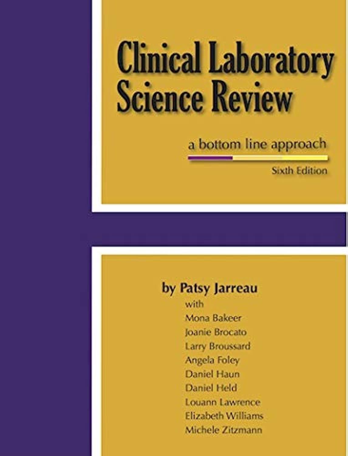 CLINICAL LABORATORY SCIENCE REVIEW Paperback