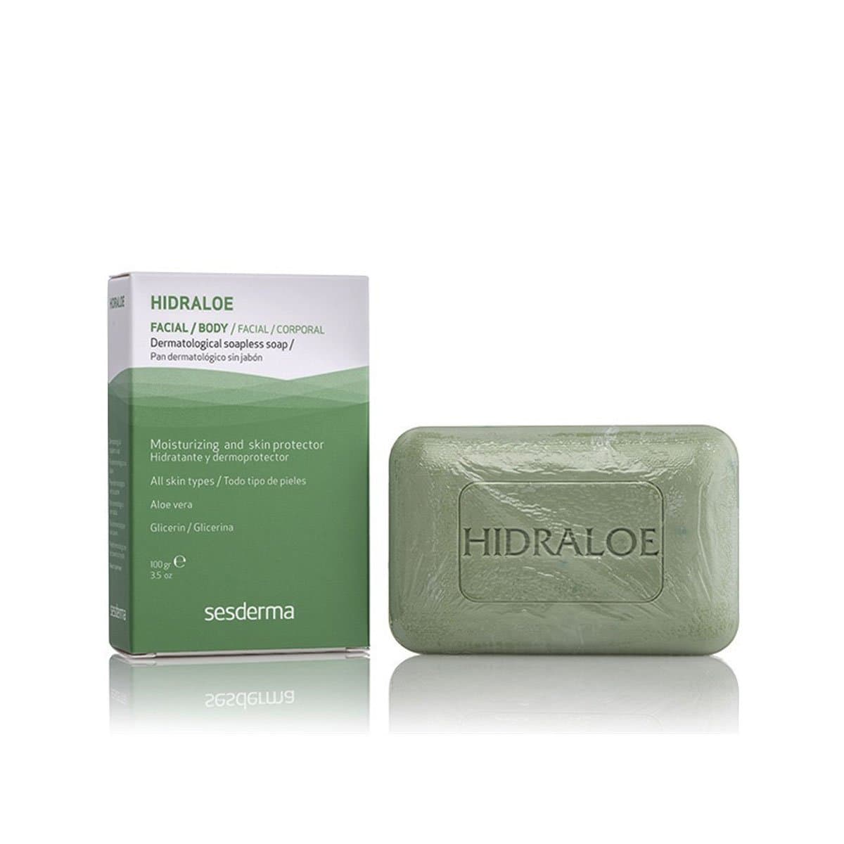 sesdermaHidraloe Dermatological Soapless Soap 100gr