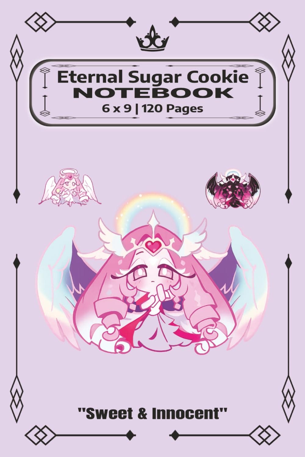 Eternal Sugar Cookie Notebook: A Cute Cookie Run Kingdom Composition Notebook for Writing, Notes, Journaling & Schoolwork | 120 College-Ruled Pages | 6" x 9"