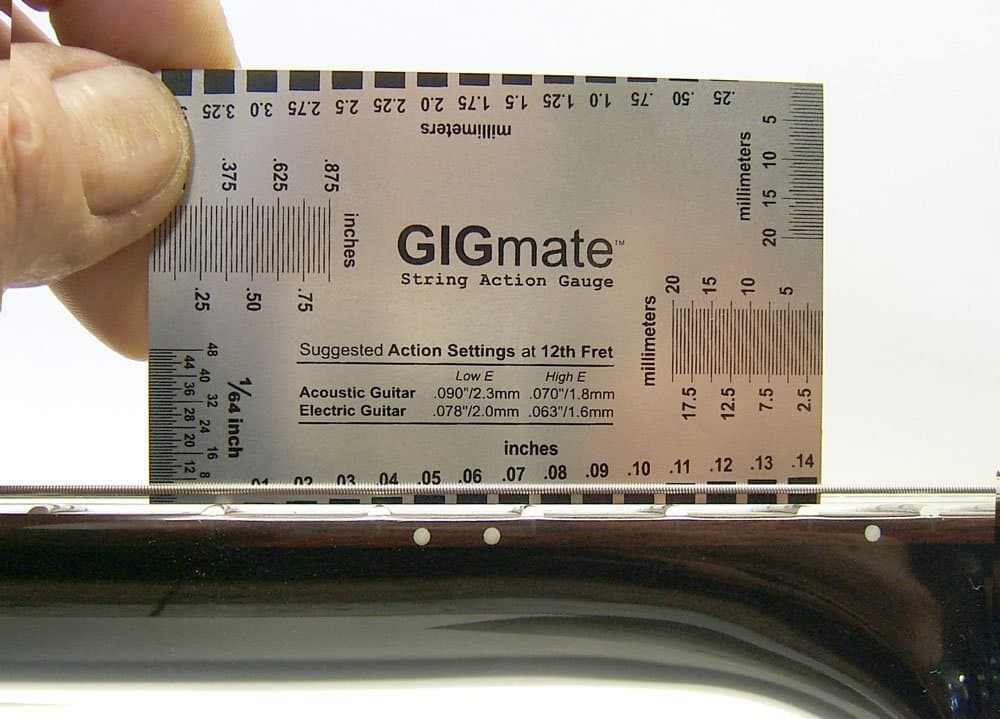 Guitar String Action and Set Up Gauge by GIGmate