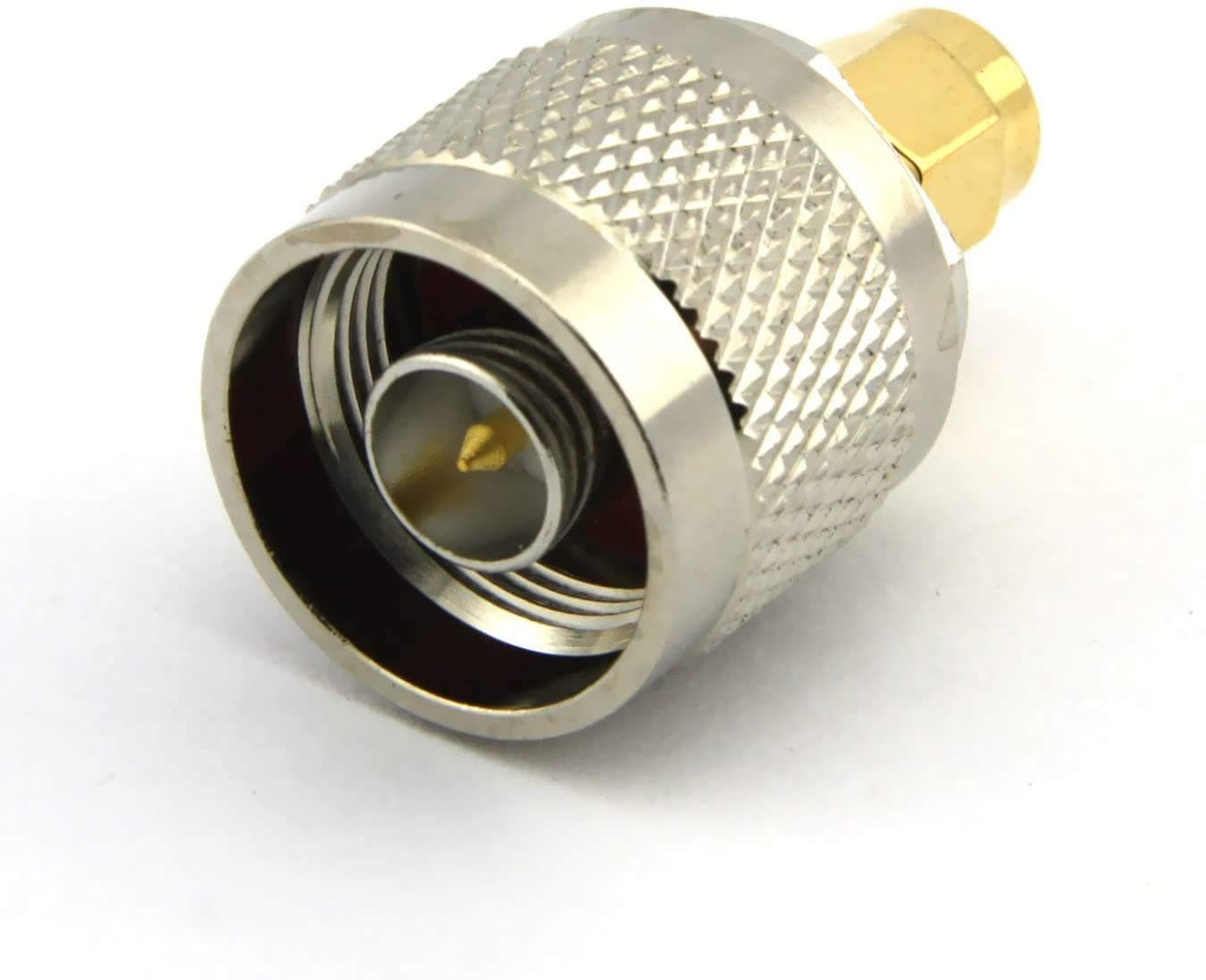 SMAオス→NタイプオスコネクタRF同軸アダプター1個。