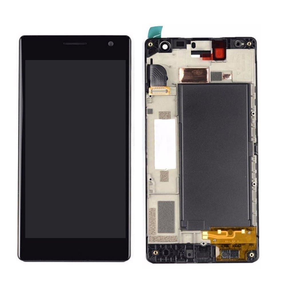 UU FIX Phone Screen Replacement For Nokia Lumia 730 735 N735 U735,Front Lens Glass Touch Screen Digitizer LCD Display Assembly Panel Repair Part Replacement with Tool Kit