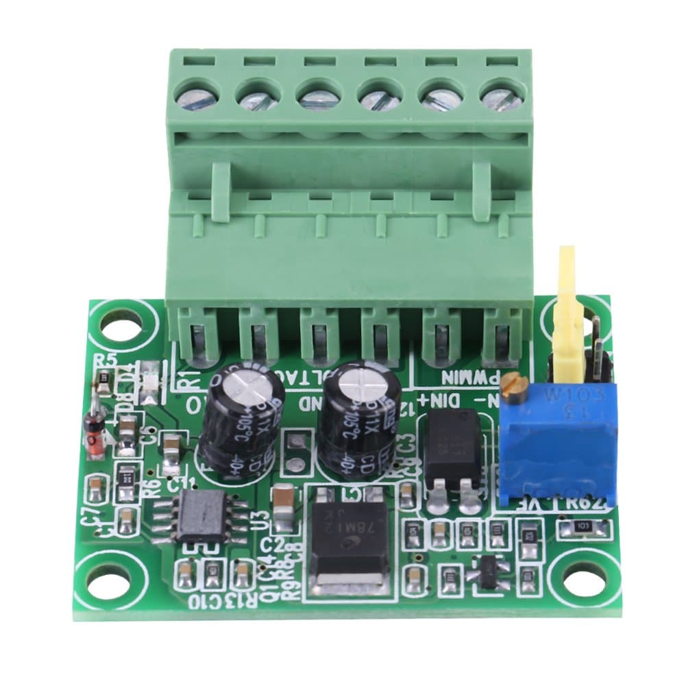 1-3KHZ 0-10V PWM-to- Voltage Module, Digital Voltage Converter, PWM Digital to Analog Converter Module