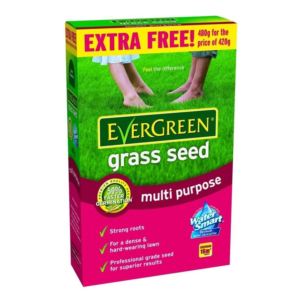 EverGreen Multi-Purpose Grass Seed - 480g