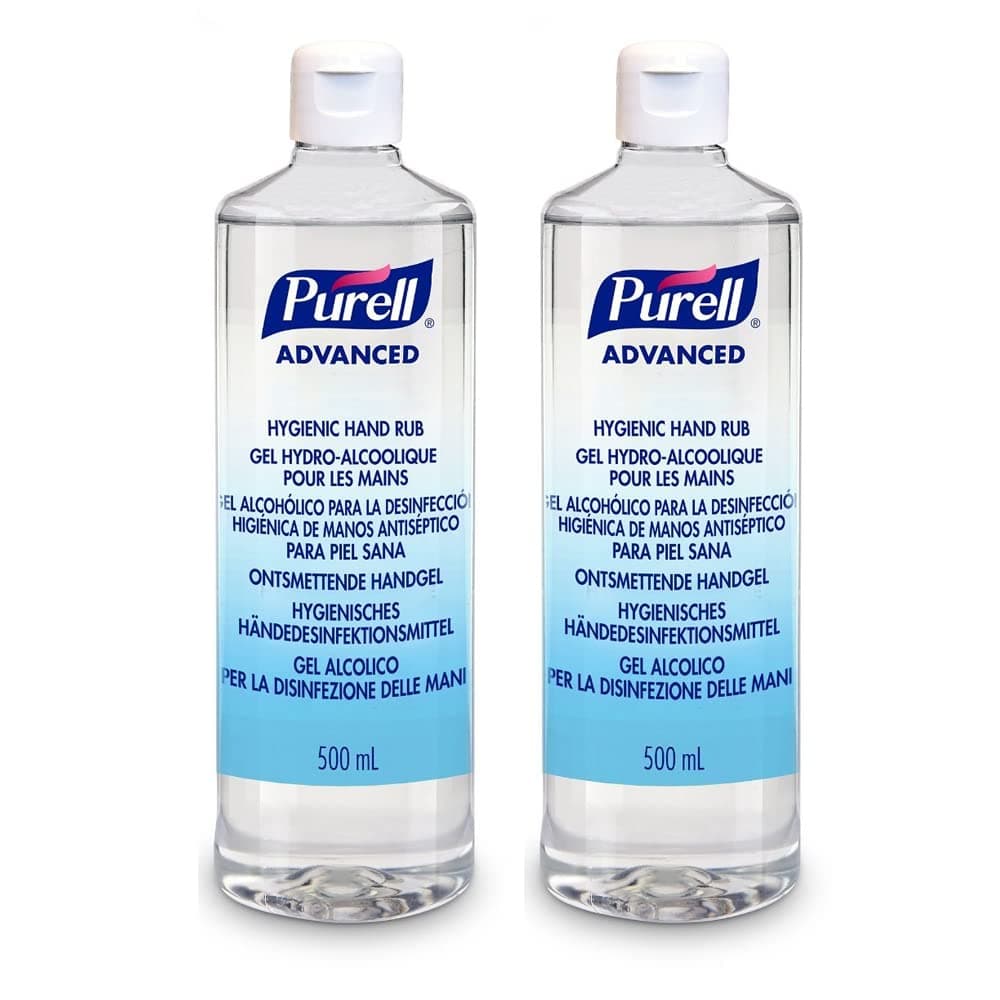 PURELL ADVANCED Hand Sanitiser 500mL flip-top 2 PACK | 2 x 500mL