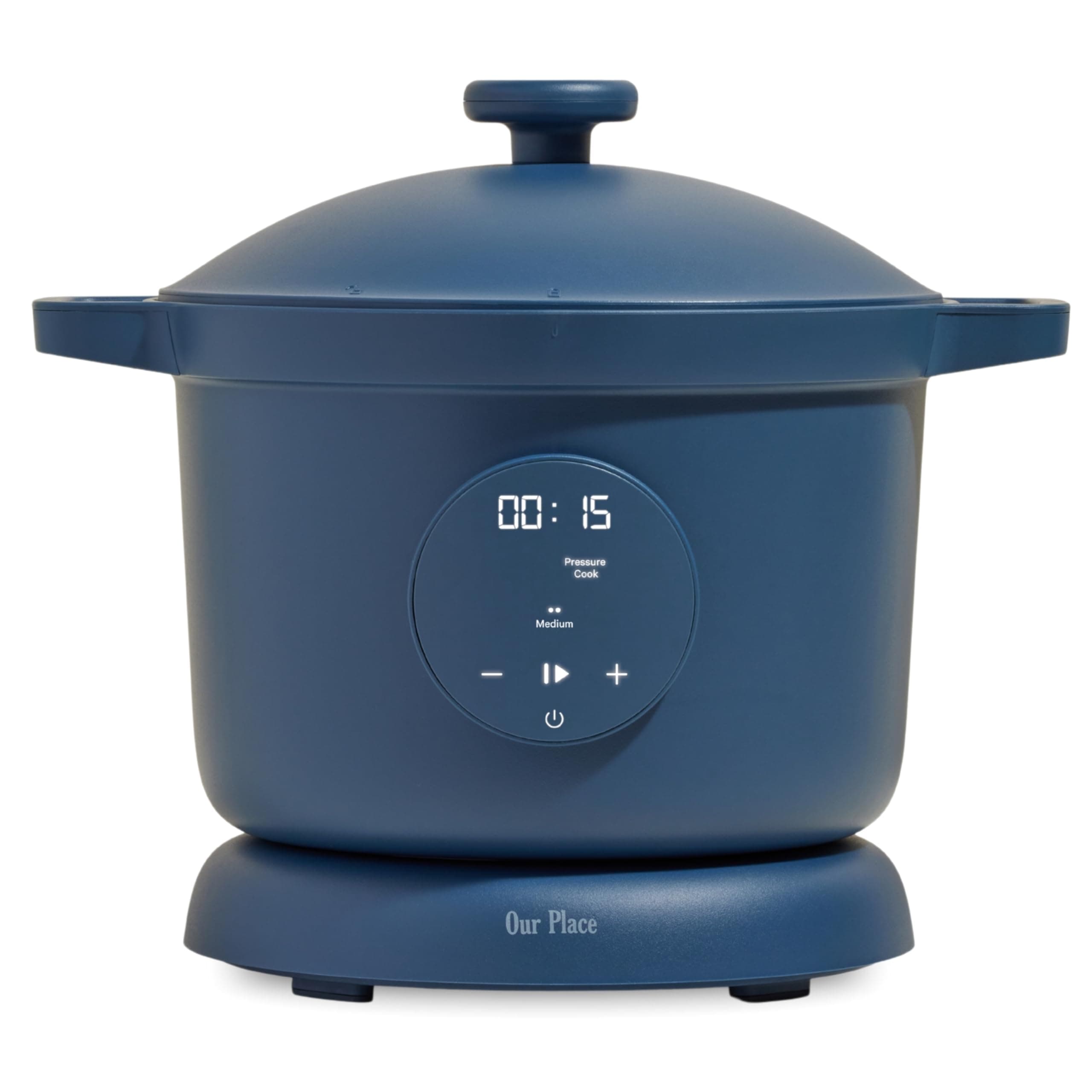 Dream Cooker | 6-quart Multicooker | 4 Versatile Modes | Pressure Cook, Slow Cook, Sear & Saute, Keep Warm | Hands-Free Steam Release | Tailored Control Panel | Blue Salt