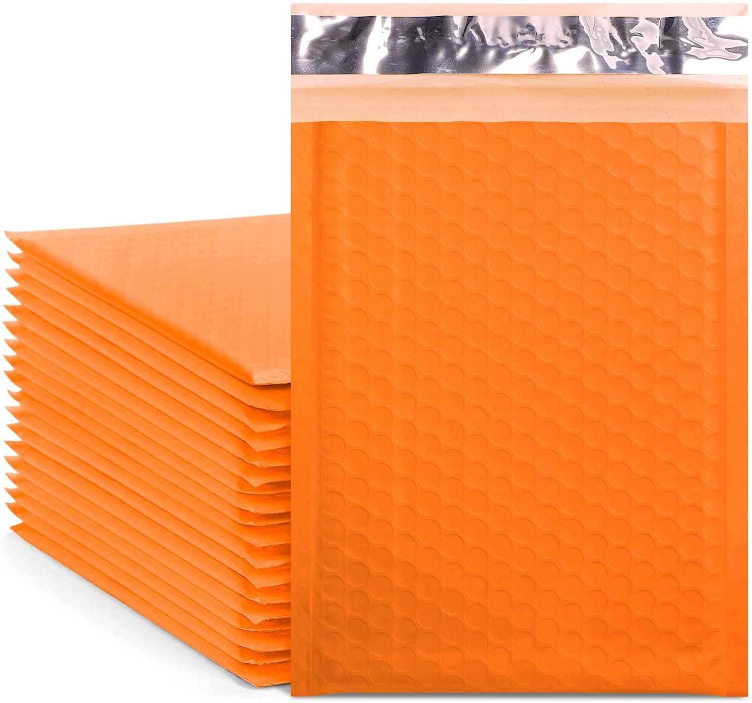 Dyforce 50 Pack Bubble Mailers A5 Size(6x9inch）-Postal Padded Envelopes Self Seal Poly Packaging Bags Waterproof Mailing Bags Samll Bubble Envelopes Postage Bubble Bags for Business Supplies/Shipping