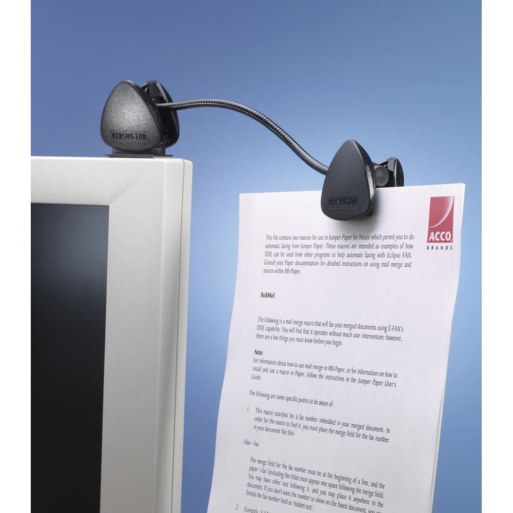 Flex Clip Copyholder (K62081BF), Black