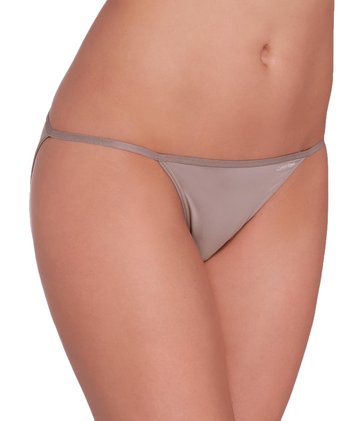 Calvin Klein Women's Sleek String Bikini Panty