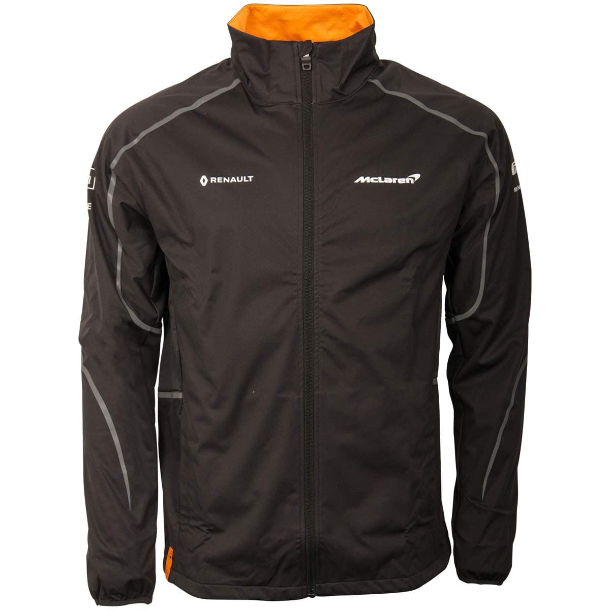 McLaren Renault Formula 1 Men's 2018 Team Soft Shell Jacket (Large) Black