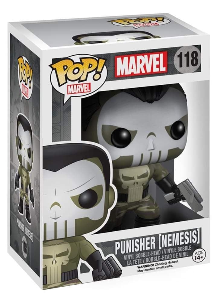 Funko Pop! Marvel Nemesis Punisher Figure