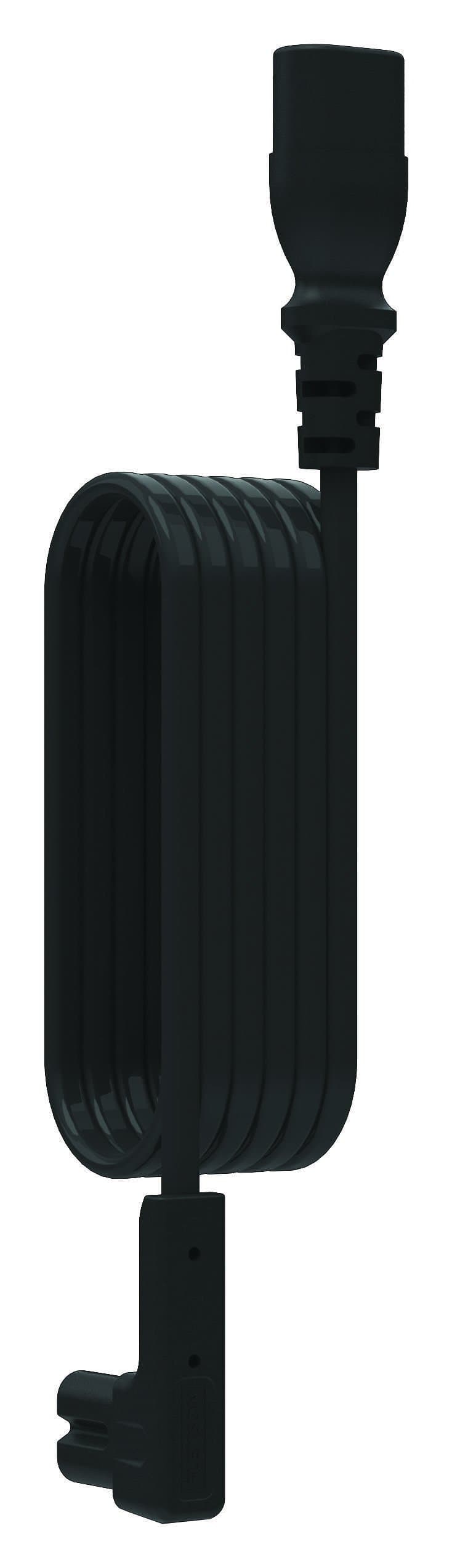 FLEXSON FLXP1X3M1021US 3M Right-Angled Extension Cable for Sonos Play:1, Black