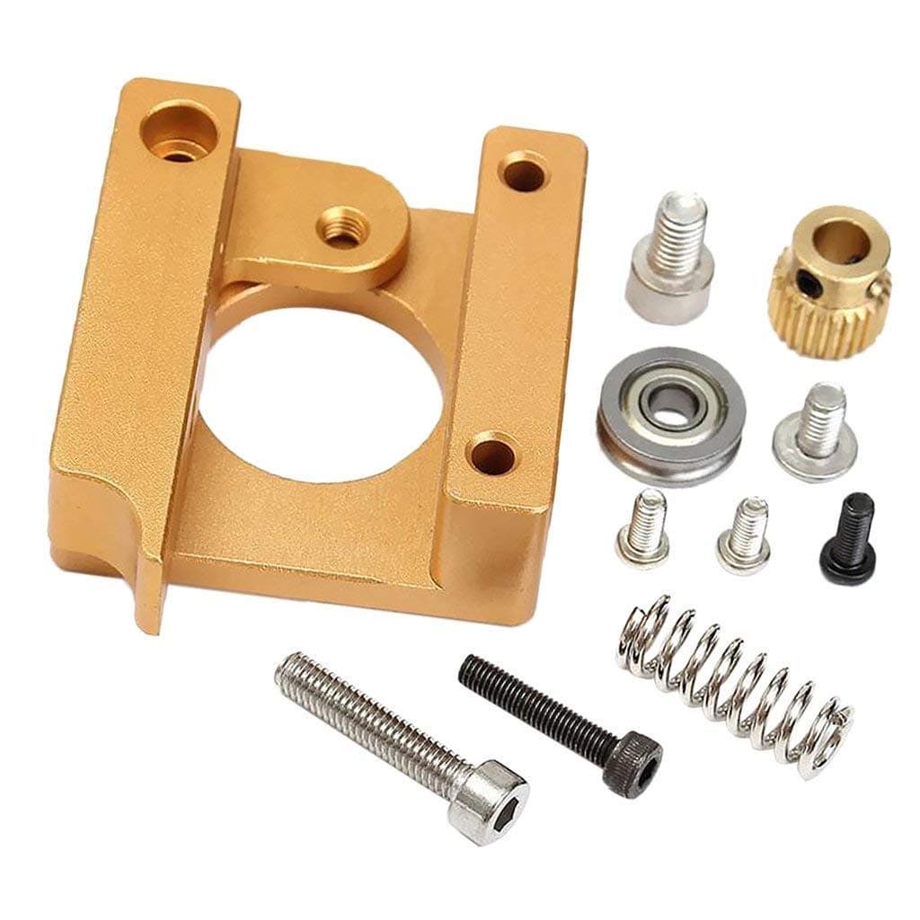 UIOTEC3D Printer MK8 Extruder Aluminum Frame Block DIY Kit(Right Hand) for Makerbot RepRap Prusa i3