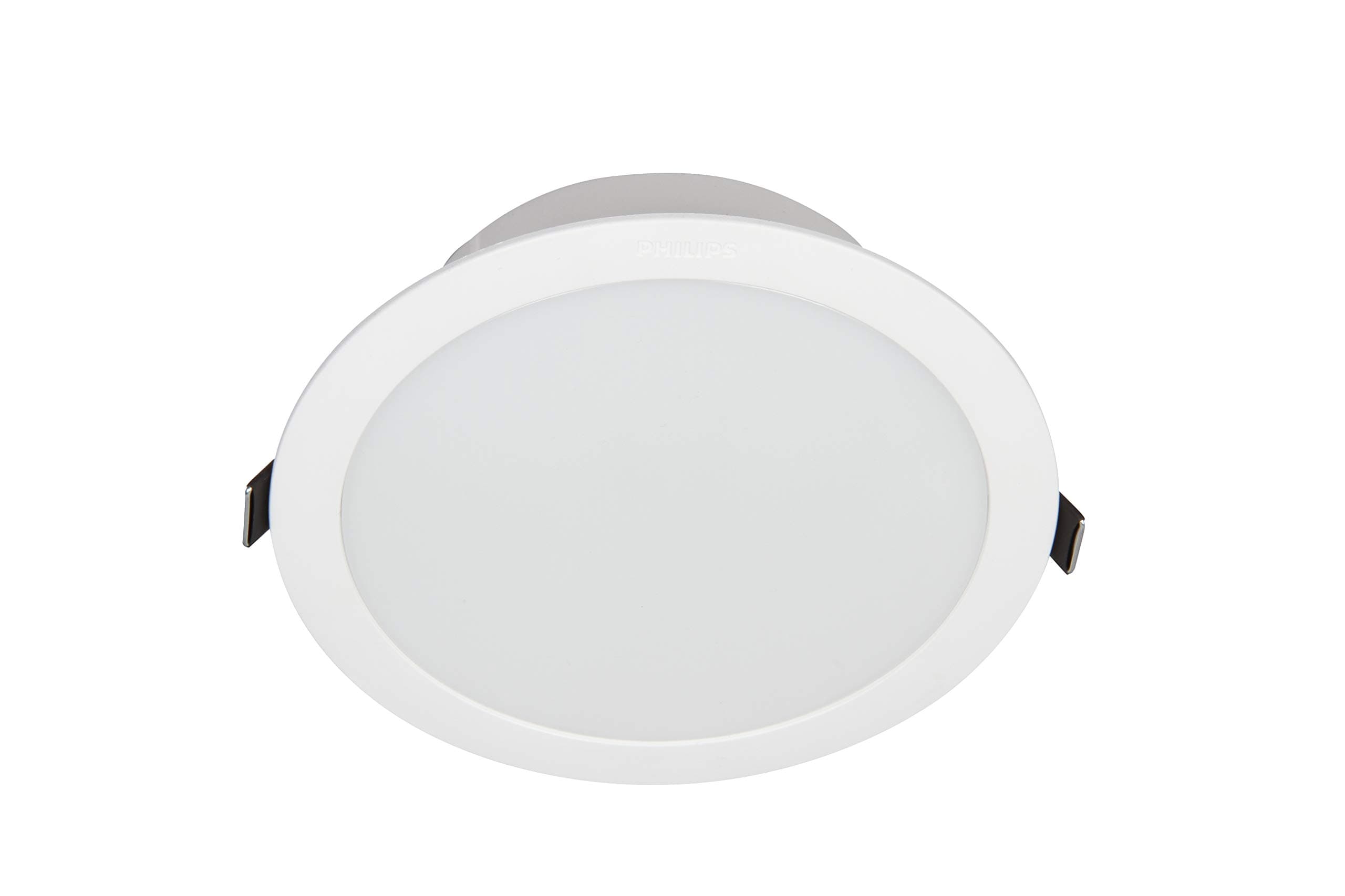 Philips Plastic 10-Watt Smart Wi-Fi LED Ceiling Lamp Downlighter Wiz Connected (Shades of White + Dimmable + Pre-Set Modes) (Compatible with Amazon Alexa and Google Assistant) Flanged Bulb Base