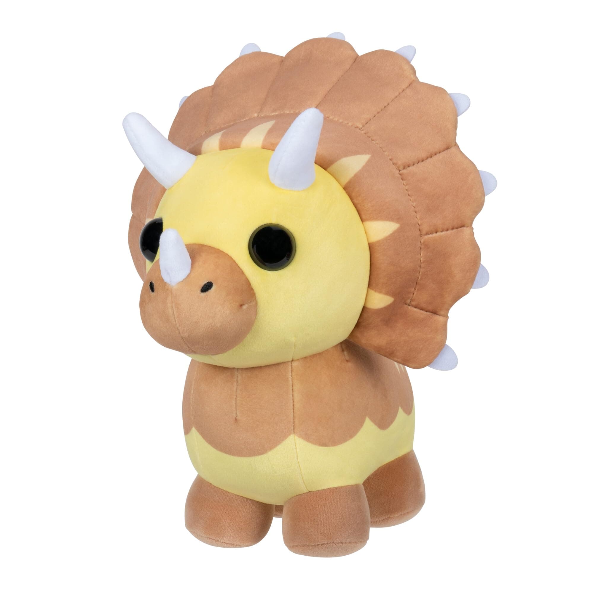 Triceratops Official 8-Inch Plush - with Game Code, Plush Toy, Best Soft Cuddle Toy, Gift for All Ages