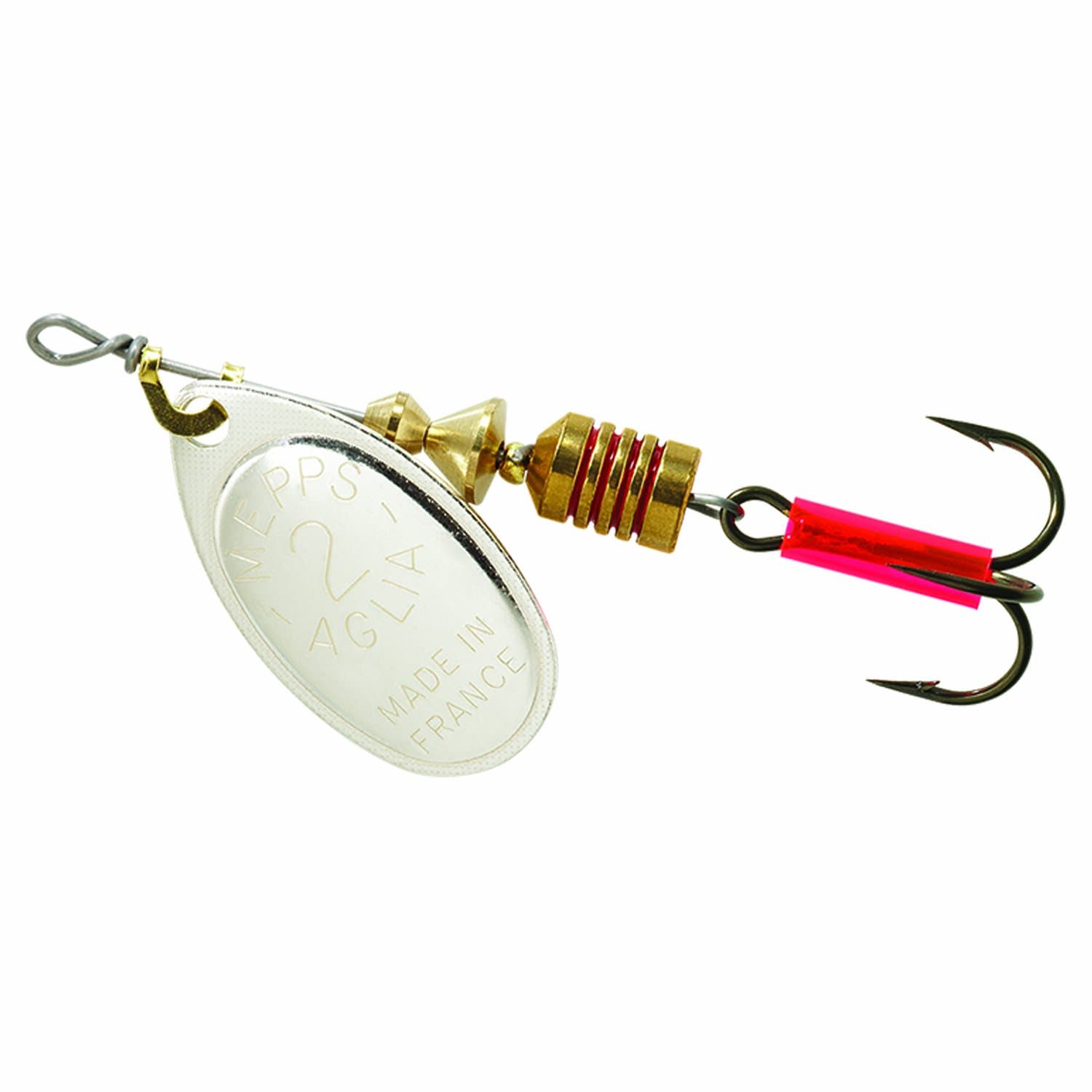 Sheldons Aglia - Plain trbl, Silver, 2 (B2 S)