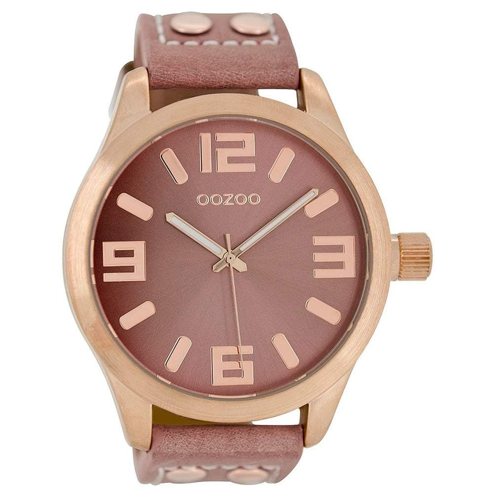 Oozoo Women's C1152 Leather Strap Watch