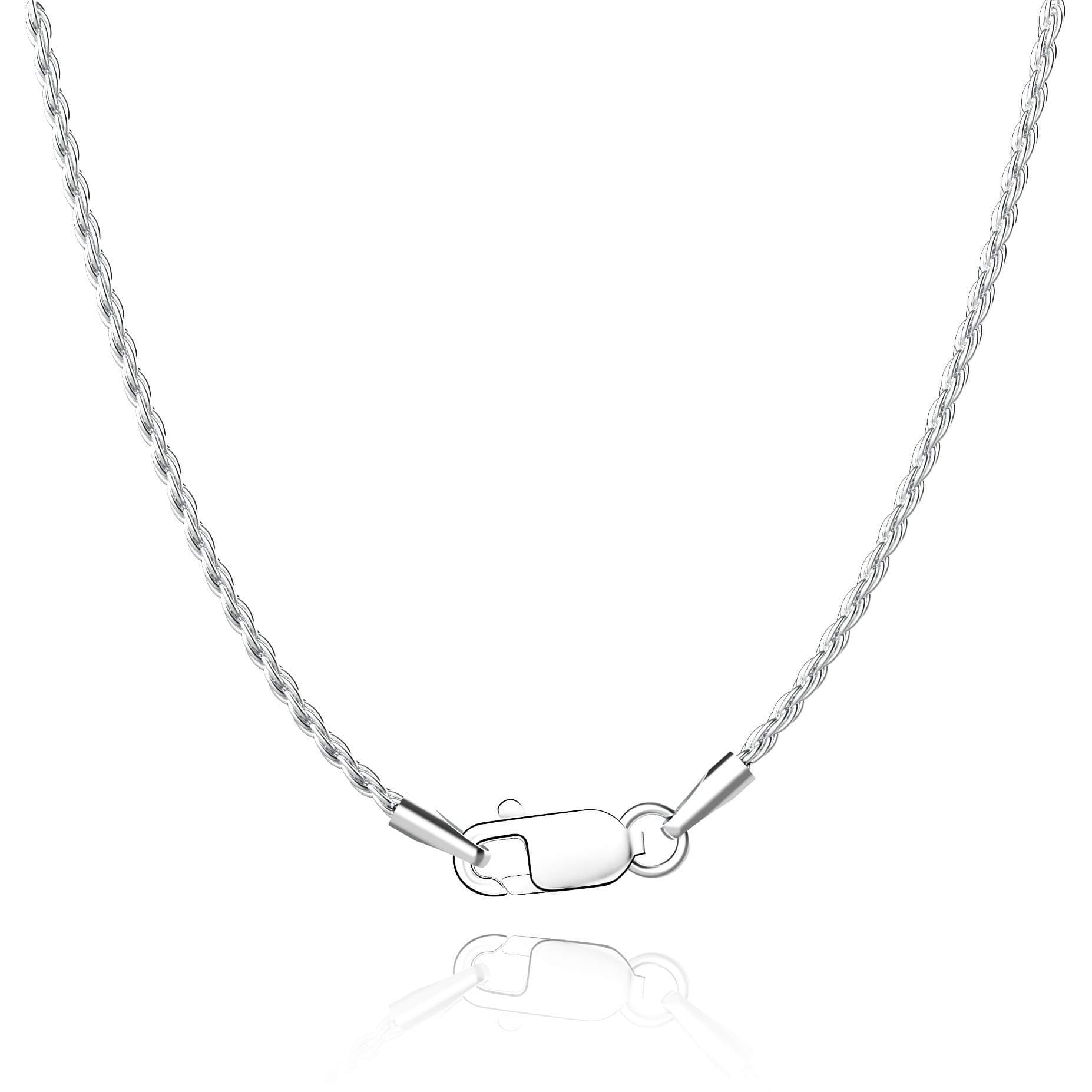 Sterling Silver Rope Chain