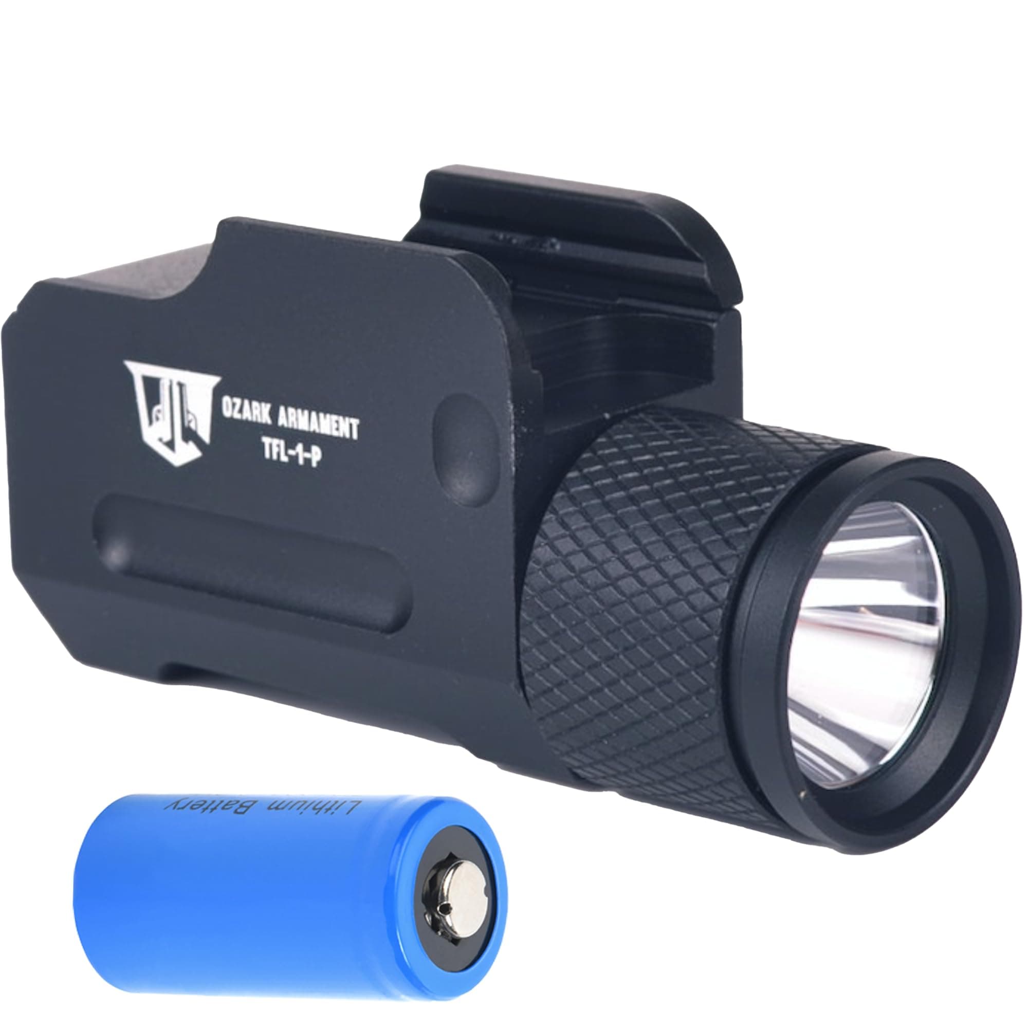 500 Lumens Sub Compact Pistol Light - LED Handgun Light - Flashlight for Pistol - Compact LED Weapon Light - Tactical Grip Flashlight - Rail Light